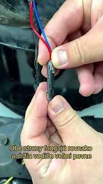 Elektrická spojka bez spájkovania – bezpečné pripojenie vodičov doma aj v dielni