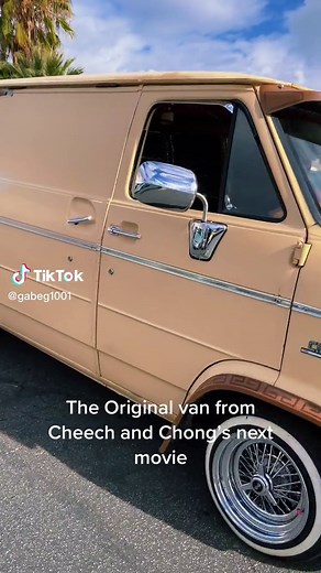 Cheech and Chong's Lowrider Van from Next Movie