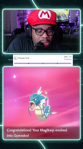 Magikarp Evolving To Gyarados!