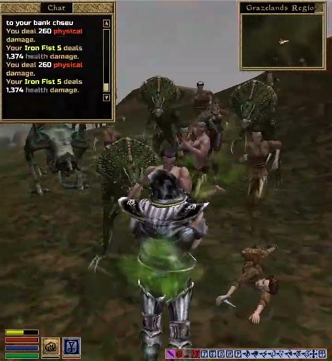 Morrowind MMO - H2H Build vs Druids [Iron Fist] #mmo #morrowind #shorts #multiplayer