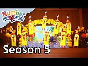 @Numberblocks - Full Episodes - S5 EP19- Too Many Threes