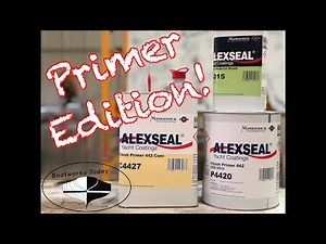 Alexseal Demonstration P1 ~ Best DIY Paint For Rolling And Tipping Your Boat?