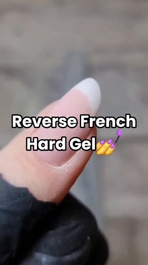 💅 Reverse French - Hard Gel 👌Step by Step Nail Tutorial ❤️ #nailseducator #nailtips #nailhack #nailtutorials #frenchtipstepbystep #hardgel #gelextension #kohanaworld #kohananails #kohanaprofessional #katekohana #irishnailtech #nailireland | Beauty Vision Ireland