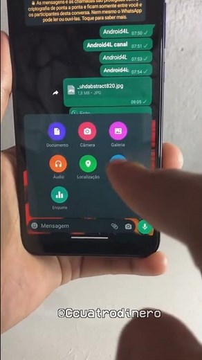 ✔️ 🔴 Cómo enviar contactos por WhatsApp #whatsapp #android