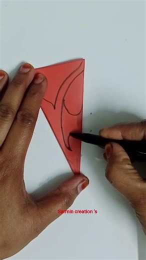 Easy paper cutting tutorial for decoration.#shortvideo #paperart #diy #papercutting #snowflake