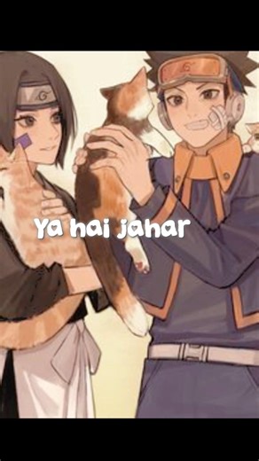 Obito and rin 💜💐.... #naruto #rin #anime #obito