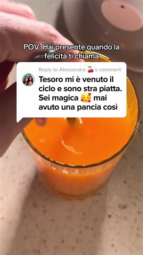 Pozione di felicità contro gonfiore addominale e pancia piatta