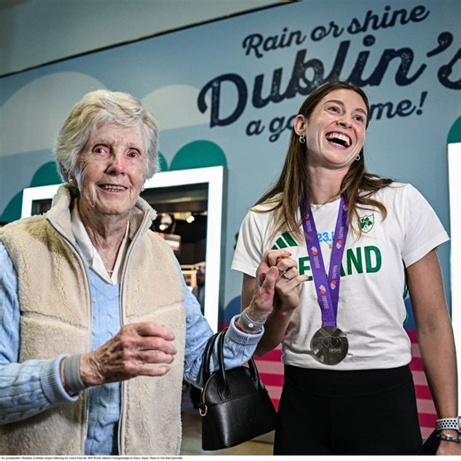 O’Connor makes emotional Dublin return after historic World silver medal