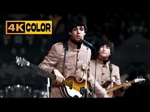 The Beatles - Long Tall Sally Live At NME Poll Winners 1965 [4K Color]