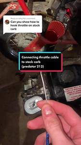 Replying to @remy11k Hope this could help! | How to install throttle c... | mini bike