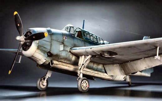 [PLASMO - plastic] Grumman TBF Avenger - 爱好2000 1_72 - 飞机模型