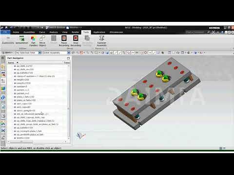 Siemens NX 11 - Anwenden von Expressions & User Expressions bei einer Montage