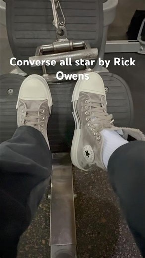Converse all star by Rick Owens
