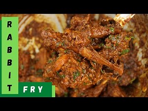 Traditionally Cooked Rabbit Fry | முயல் கறி வறுவல் | Dubakoorz Tamil Cooking Factory