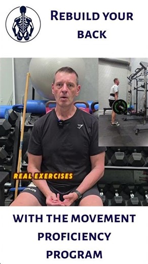 Rebuild Your Back! Programme for Chronic Back Pain! #shorts #backpaincoach #backpainhelp