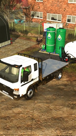 Delivering premium saw dust and water to the fuel factory | Hutan Pantai | Farming Simulator 25