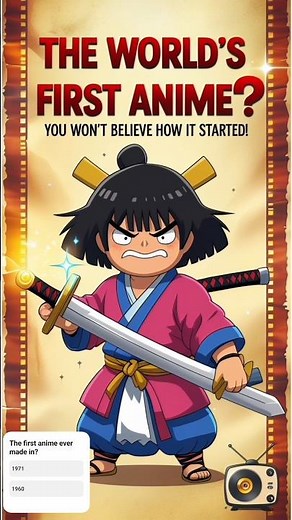 🌏 The World’s First Anime Ever Made (1917) | Shocking Anime History