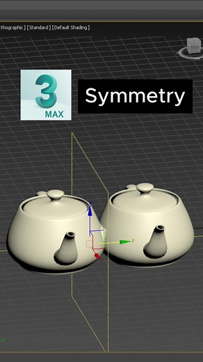 Tips sử dụng lệnh Symmetry trong 3ds max (Symmetry in 3ds max) #3dsmax #3dhướng dẫn #3d #mẹo3d #hướng dẫn #parametricdesign #autodeck #thiếtkế #Symmetry #thietke3d #kiếntrúc