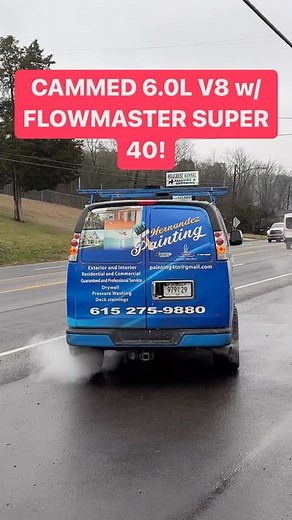 Exhaust Addicts on Instagram: "CAMMED Chevy Express Work Van 6.0L V8 w/ FLOWMASTER SUPER 44! . . . #exhaustaddicts #chevy #workvan #flowmaster #flowmastersuper40 #v8 #v8power #v8sound #v8s #v8engine #chevyexpress #van #fyp #fy #foryoupage #foryou #instagram #instagramreels #reels"