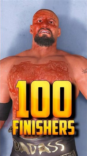 100 Finishers to Bron Breakker in WWE 2K25!!!