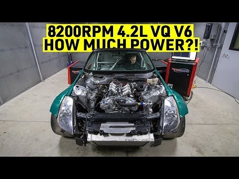 RECORD BREAKING! Highest HP ALL-MOTOR 350Z Engine In the WORLD