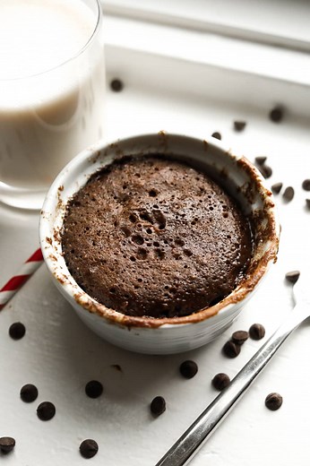 Chocolate Keto Mug Cake | No Coconut Flour or Almond Flour Needed