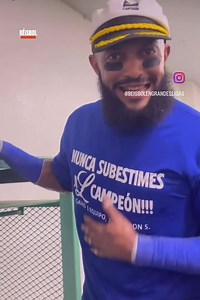 El Capitán Azul 🫡 💪🏾🐯💙🐯💪🏾 (27/1/2024) #LaGloriaContinua #PorLa24 🏆💙 #ElGlorioso #LiceyContraTodos #YoSoyLocoConMiEquipo | Licey Contra Todos Lidom.