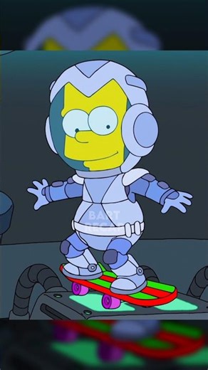 BART E LISA DERROTAM MONSTROS EM UM ROBÔ!? #simpsons