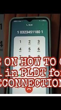 PLDT HOME FIBER GUIDE HOW TO REQUEST RECONNECTION IN 171 customer service ☺️/emyen tv