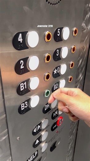Touchless elevator buttons! #cool #technology #elevator