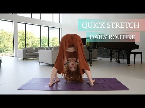 Quick Yoga Stretch | Release Tension in Just Few Minutes #yoga #yogagirl #workout #video #usa #viral