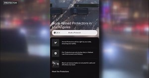 Hire a bodyguard for the night with a simple app on your phone