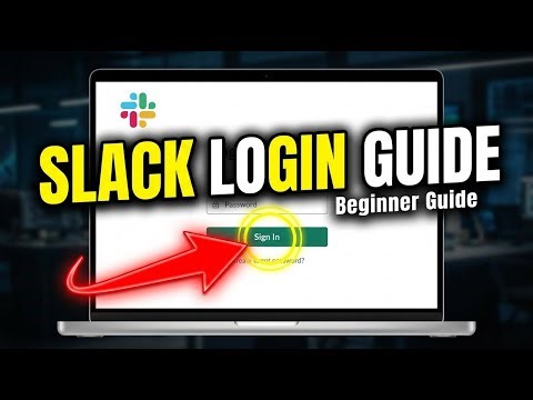 How to login to Slack - Beginner Guide