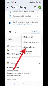 google history kaise delete kare