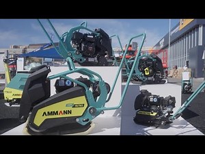 Ammann compaction plates for a fast and efficient finish