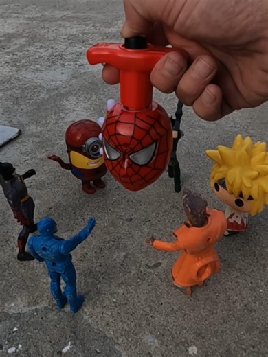 Spider-Man Fidget Spinner Battle with All Superheroes