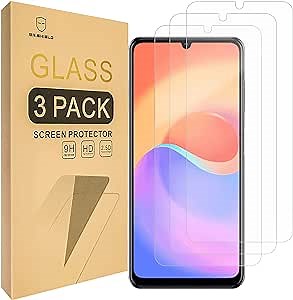 Mr.Shield [3-Pack] Screen Protector For ZTE Blade V41 Vita/Blade V40 Smart [Tempered Glass] [Japan Glass with 9H Hardness] Screen Protector