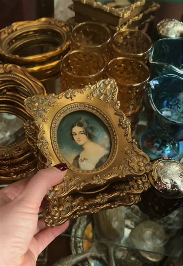 Vintage Curio Cabinet for Home Organization