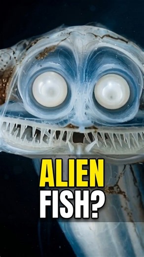 This Alien Looking Fish Is Actually Real 😳 #Shorts