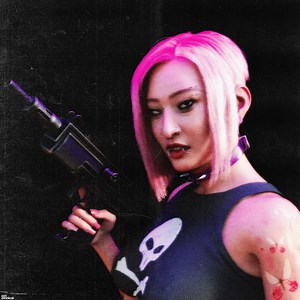 pretty in punk. 3D Render, Digital Art by thirdeyezennicai