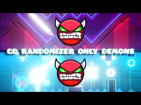 GD RANDOMIZER but its Only Demons... | Geometry Dash