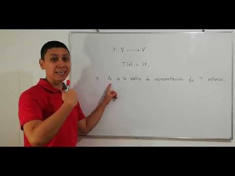 Álgebra lineal, clase 23: Valores y vectores propios