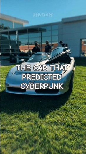 The Car That Predicted Cyberpunk — The Italdesign Aztec #shorts #italdesign #aztec