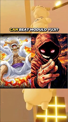 Can Modulo Yuji Beat Luffy!? #roblox #robloxrant #rblx #relatable #anime #jujutsukaisen #onepiece