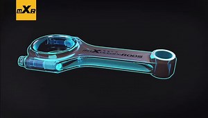 MaXpeedingrods I-Beam Steel Connecting Rods   ARP Bolts for Toyota Supra 2JZ 2JZ-GE/GTE AS300 Engine