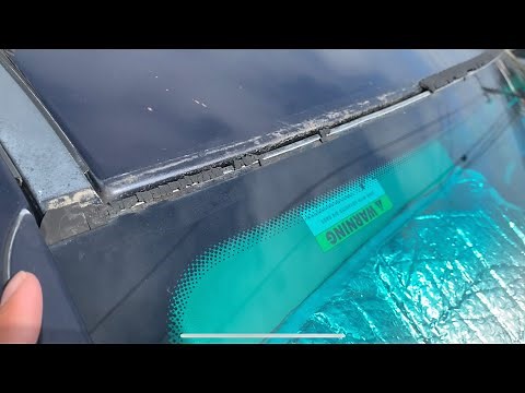 Removing and Replacing BMW E90 Top Windshield Seal Rubber