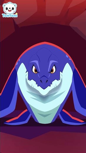 🌊🦖Which dinosaurs lived in the ocean? | Dinosaur Kids Song | Nursery rhymes #TOMTOMI #shorts