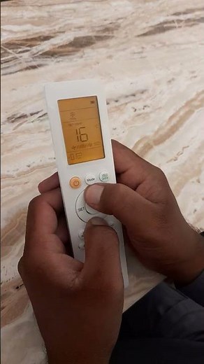 how to change celsius to Fahrenheit remote setting