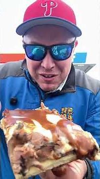 Mashed Potato & Roast Beef Pizza Review at Green Ridge News (Yes… from a GAS STATION!) 🍕⛽