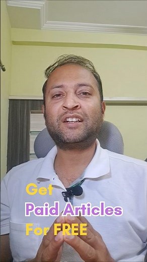 Research Paper for Free. How to Access Paid Articles for Free? Bypass Paywall